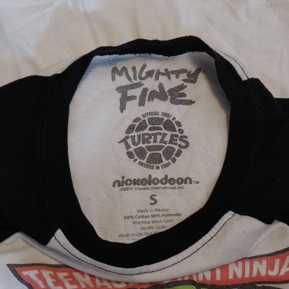 MightyFine Teenage Mutant Ninja Turtles raglan tee - Picture 6 of 6